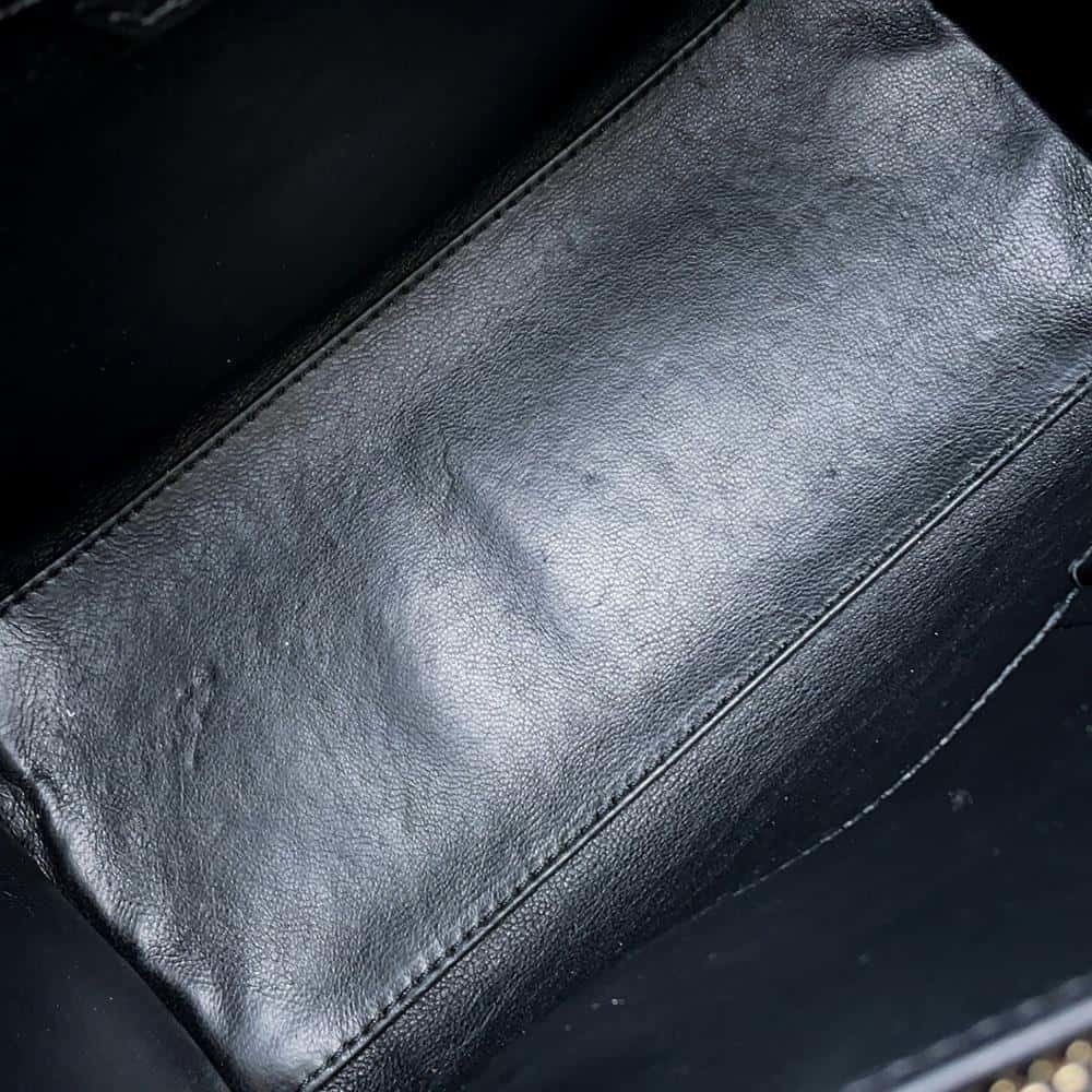 Celine Luggage Shopper Micro Python Suede Handbag… - image 6